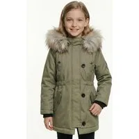 KIDS ONLY Winterjacke KOGIRIS FUR PARKA OTW mit elastischem Taillengummi