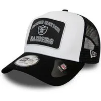 New Era Baseball Cap Las Vegas Raiders NFL Graphic Patch White Black A-Frame Adjustable Tru (1-St)
