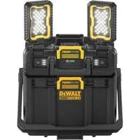 ToughSystem Werkzeugbox mit Leuchten schwarz/gelb
