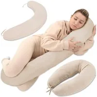 Totsy Baby Stillkissen Stillkissen XXL Schwangerschaftskissen - Pregnancy Body Pillow