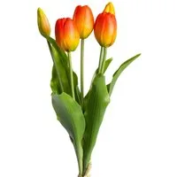 Kunstblume Tulpenbündel Holland real Touch Tulpe, OTTO home, Höhe 35 cm