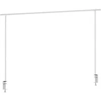 Dekohänger Deko-Tischgestell LASSANDA, 176 x 90 cm, weiß, bis 250 cm Breite ausziehbar