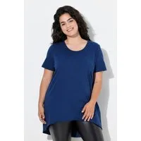 Angel of Style T-Shirt Longshirt Rundhals Halbarm gerundeter Saum