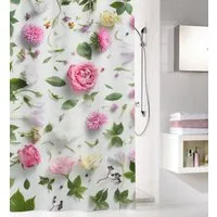 Kleine Wolke Duschvorhang Rosalie Breite 120 cm, mit Beschwerungsband