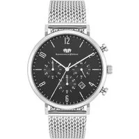 Rhodenwald & Söhne Chronograph Arakon silber Arakon, mit Edelstahl-Armband