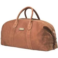 DRAKENSBERG Reisetasche Weekender »David« (55) Cognac-Braun, aus vollnarbigem Premium Leder für Herren und Damen im Vintage-Design
