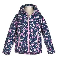 Outburst Funktionsjacke Outburst Mädchen Funktionsjacke Jacke Übergang Blumendruck marine