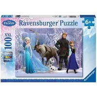 Ravensburger Puzzle Disney The Frozen: Im Reich der Schneekönigin. Puzzle 100 Teile XXL, 100 Puzzleteile