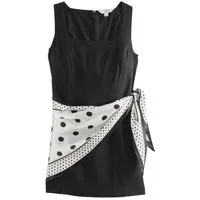 Next Minikleid Etui-Minikleid mit eckigem Ausschnitt (1-tlg)
