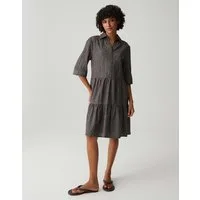 OPUS Blusenkleid Wotilli aus Webware mit Crinkle Effekt