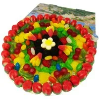 Fruchtgummi Bären & Co. Süßigkeit, Fruchtgummi freche Früchtchen Pizza mit süßem fruchtigem Obst 500g