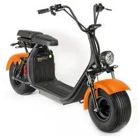 ENEWAY E-Scooter Coco II orange, 45,00 km/h, (Set, COCO II 2000W 45 km/h 20AH Lithium), mit Straßenzulassung