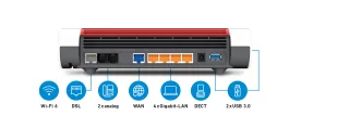 AVM FRITZ!Box 7590 AX | 20002998 | ohne ISDN