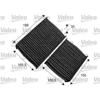 Valeo Innenraumfilter Citroen C3 Ds3 DS Ds Peugeot 2008 207 207/207+ 208