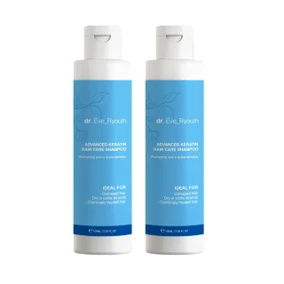 2 x ADVANCED KERATIN HAARPFLEGE SHAMPOO 100ML