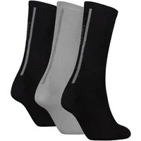 Calvin Klein Socken CK WOMEN SOCK GIFTBOX LUREX STRIPE (3er Pack) mit Glitzerdetails