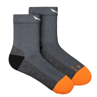 SALEWA - Mountain Trainer Merino Kurze Socken Herren - Grau (Gr.42-44)
