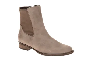 Gabor 8035.05.005 Damen Stiefeletten Grau Mohair Blockabsatz 2,5cm