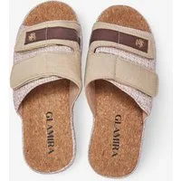 GLAMIRA Beige Herren-Hausschuhe mit Kork Hausschuh (1-tlg) zum Schlupfen