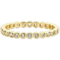 Bruno Banani Fingerring Schmuck Geschenk Silber 925 Damenring Memoire Regenbogen, mit Zirkonia (synth)
