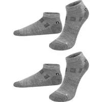 normani Sneakersocken 2 Paar Merino-Sneakersocken Timaru (2 Paar) hochwertige Merinowolle