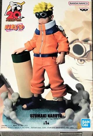 Banpresto Naruto-Statue MIT JUTSUS-Rolle 12CM