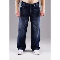 PICALDI Jeans Relax-fit-Jeans Baggy Zicco 474 Tansanit – Dark Navy Washed Denim mit Straight Leg (1-tlg) Baggy Jeans