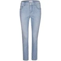 ANGELS Stretch-Jeans ANGELS JEANS CICI mid blue used striped 298 3400.335