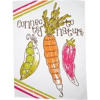 stuco Geschirrtuch Veggies, (Set, 3-tlg), bedruckt