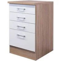 Flex-Well Unterschrank Samoa (B x H x T) 50 x 85 x 60 cm, mit praktischen Schubkästen