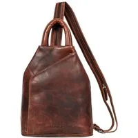 STILORD Cityrucksack "Minou" Leder Sling Bag Damen 2-in-1