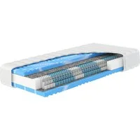 Taschenfederkernmatratze Premium-Taschenfederkern-Matratze XXL Gelstar T-1000, 25cm Komforthöhe, Hn8 Schlafsysteme, 25 cm hoch, (1-tlg), Körperunterstützung durch Geltouch Auflage, 90x200 cm & weitere Größen