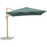 Schneider Schirme Ampelschirm »Rhodos Twist Loft«, LxB: 300x300 cm, 300x300 cm, flexibler Ampelschirm in moderner Leinenstruktur