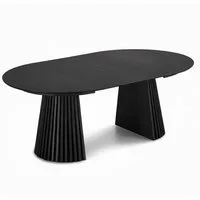 ebuy24 Esstisch Tokyo Esstisch inkl. 2 Zusatzplatten ø120x120-160-