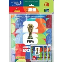 Panini Sammelkarte Panini World Cup 2026 Sticker - Starter-Set #2 (Album inkl. 6 Packs)