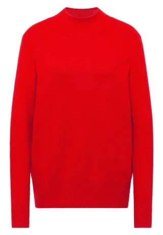 CECIL - Cosy Turtleneck Pullover pumpkin orange - Gr. - L