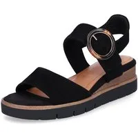 Tamaris Tamaris Damen Keilsandalette schwarz Sandale
