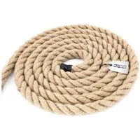 DQ-PP Seil DQ-PP JUTESEIL 5m, 6-60mm stark, Dekoration, Makramee, Garten Seil