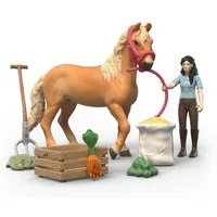 Schleich® Spielwelt HORSE CLUB, Emily's Pflege Set (42797), (15-tlg)