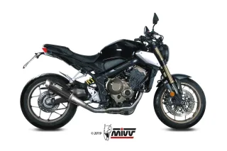Sport Auspuff Komplettanlage MIVV GP PRO Carbon Honda CB 650 R / CBR 650 R Bj.2019-2023 EURO5