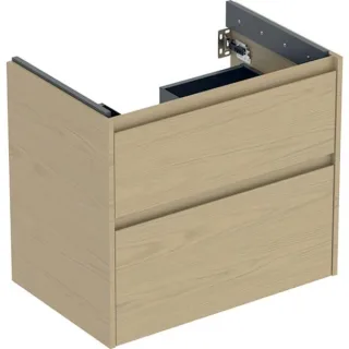 Geberit Renova Plan Unterschrank für Waschtisch, mit zwei Schubladen: 69.3x60.6x44.6cm, 504029PS1 504029PS1
