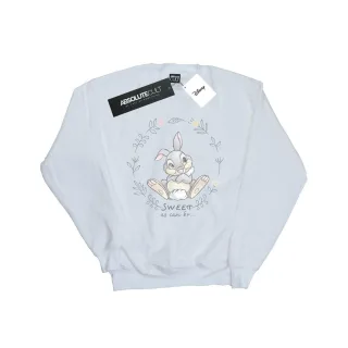 Disney - "Bambi Thumper Sweet As Can Be" Sweatshirt für Mädchen (Weiß)