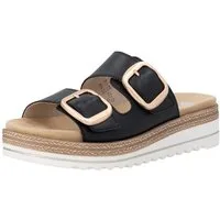 Remonte Pantolette Hausschuh, Sommerschuh, Klettschuh mit Lite´n Soft-Ausstattung