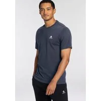 Converse T-Shirt STAR CHEV EMB TEE Kurzarm, mit Rundhalsausschnitt, ohne Verschluss, aus Baumwolle