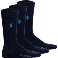 U.S. Polo Assn. Kurzsocken Herren Socken 3er Pack Baumwolle (Packung, 3er Pack)