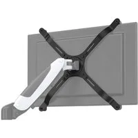 hjh OFFICE Monitor-Halterung Monitorhalterung Vm-A4 Stahl, (bis 27 Zoll, VESA Adapter zur Montage an Monitorarmen)