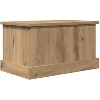 vidaXL Aufbewahrungsbox Truhe Artisan-Eiche 30x50x28 cm Holzwerkstoff (1 St)