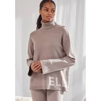 Elbsand Sweater Rollkragenpullover aus hochwertigem Strick, Loungewear