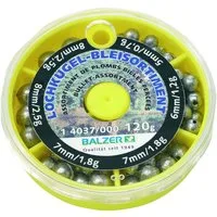 Balzer Kugelblei Balzer Lochblei Sortiment - Lochbleie für Posenangler