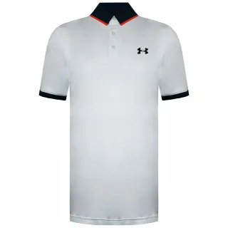 Under Armour Playoff 2.0 Herren White Pique Polo -Hemd